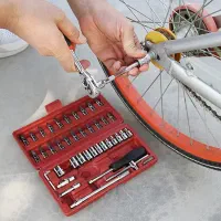 جعبه 46 پارچه آچار و سری بکس و پیچ گوشتی|ابزارآلات|کرج, عظیمیه|دیوار