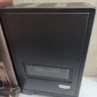 ویترین چوبی منبط کار وبخاری گازی وکمد ویترین وکاج|بوفه، ویترین، کنسول|برخوار, |دیوار