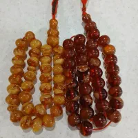 تسبیح کهربا پرچمی