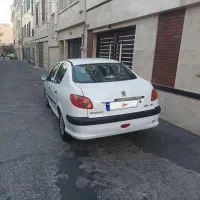 پژو 206 صندق دار  سفید|خودرو سواری و وانت|تهران, شهرک فرهنگیان|دیوار