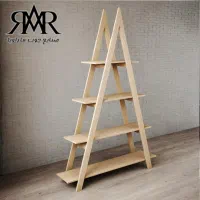 قفسه کتاب و دکوری B01 چوبی و ام دی اف|کتابخانه، شلف، قفسههای دیواری|ارومیه, |دیوار