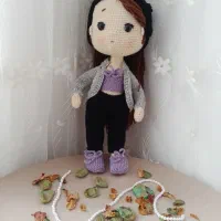 عروسک دست بافت