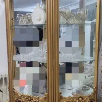 بوفه شیک چوبی و کمد سه تیکه ام دی اف