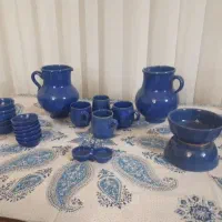 پارچ ولیوان سفالی