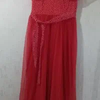 لباس مجلسی قرمز خوش رنگ