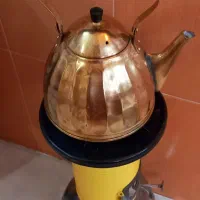 کتری برنجی روسی.وسینی برنجی