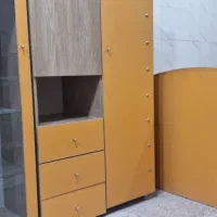 تخت و کمد و گهواره نوزاد نوجوان ام دی اف
