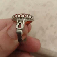 انگشتر نقره|کلکسیون اشیاء عتیقه|قم, چهل درخت‎|دیوار