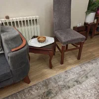 مبل چستر 8نفره به همراه چهار صندلی تک|مبلمان خانگی و میز عسلی|پاکدشت, پاکدشت (مامازند)|دیوار