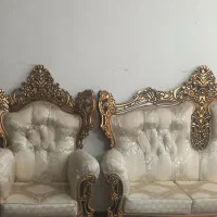 مبل سلطنتی ۷ نفره درحدنو|مبلمان خانگی و میز عسلی|شاهین‌شهر, مسکن مهر|دیوار