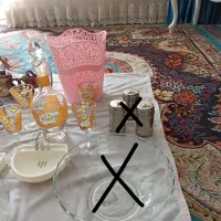 قهوه خوری و جام و جا میوه خوری