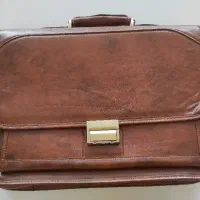 کیف رودوشی چرم طبیعی مردانه