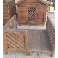 کلبه سگ های چوبی بلوط|لوازم جانبی حیوانات|هشتگرد, کوی یاران|دیوار