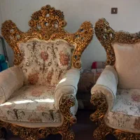 مبل سلطنتی و میز عسلی|مبلمان خانگی و میز عسلی|نوشهر, |دیوار