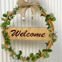 آویز ورودی حلقه گل بسیار زیبا