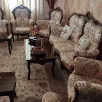 فروش یک دست مبل سلطنتی|مبلمان خانگی و میز عسلی|چابهار, |دیوار