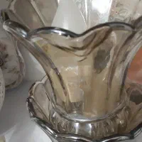 ۱۲ عدد لاله لوستر و ۱۲عدد چراغ لوستر
