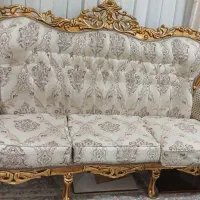 مبل ۷ نفره سلطنتی|مبلمان خانگی و میز عسلی|شریف‌آباد, |دیوار