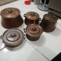 سرویس قابلمه مسی دست ساز