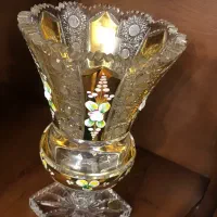 گلدان  بوهیمیا شیرینی خوری و اردو والتر المان
