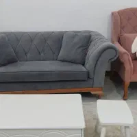 مبل 7 نفره مدل چستر در حد نو|مبلمان خانگی و میز عسلی|جم, |دیوار