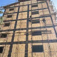 استاد کار و کمک دست داربست بند