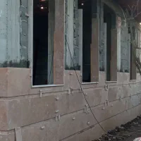 نرده صُراحی‌ سنگی‌سرامیک نما، سنگکاری،موزایک‌،لاشه|خدمات پیشه و مهارت|کیاشهر, |دیوار