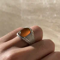 انگشتر نقره یمنی