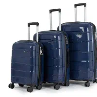 چمدان سه تیکه جنس نشکن خارجی تضمینی درجه یک|کیف، کفش، کمربند|خارک, |دیوار