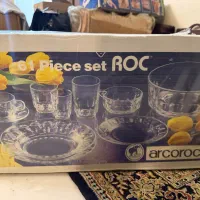 سرویس چینی شصتی یا عینکی ۶۱ پارچه