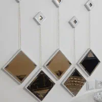 اینه های لوزی پنج تایی اک|آینه|قم, شهرک فاطمیه|دیوار