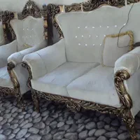مبل سالم سالم بدون ایرادخوش رنگ|مبلمان خانگی و میز عسلی|رباطکریم, شترخوار|دیوار