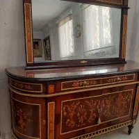 بوفه آینه چوب اصل