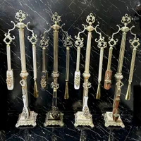 ست پاشنه کش برنز تولیدی ماهانی|صنایع دستی و سایر لوازم تزئینی|ری, ملک‌آباد|دیوار