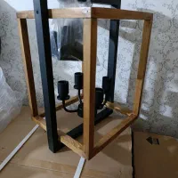 لوستر چوب کار شده نو