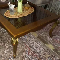 میز طلایی قیمت مناسب|مبلمان خانگی و میز عسلی|لاهیجان, شهید آوینی|دیوار