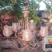 لوستر|لوستر و چراغ آویز|قم, شاه ابراهیم|دیوار