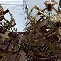 لوستر طلائی