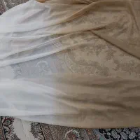 پارچه پرده حریر دورنگ