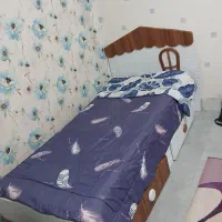 کمد و تخت با تشک|تخت و سرویس خواب|گرگان, |دیوار