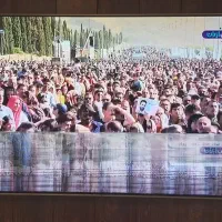 تلویزیون ۶۵ اینچ اصل کره|تلویزیون و پروژکتور|اصفهان, آبشار|دیوار