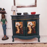 کنسول دودر پتینه شده|بوفه، ویترین، کنسول|تهران, چیتگر شمالی|دیوار