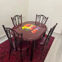 میز|میز و صندلی غذاخوری|رشت, دباغیان|دیوار