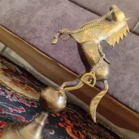 اسب برنجی دکوری