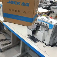 چرخ خیاطی زیگزال جک 4نخ E3 دست دوم تمیز (کبیر)