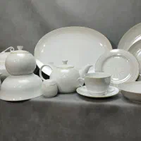 سرویس چینی ۱۸ نفره مقصود|ظروف سرو و پذیرایی|قائن, |دیوار