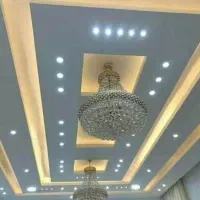 کناف سقف دکور تایل نور مخفی