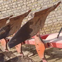 گاوآهن ۴ خیش دوطرفه تراکتور آهنگری محمدزاده مشهد|ماشینآلات صنعتی|تایباد, |دیوار