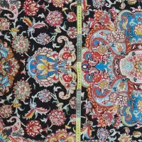 زرنیم سالاری چله ابریشم اعلا|فرش|ارومیه, |دیوار