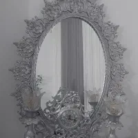 آیینه و شمعدان|صنایع دستی و سایر لوازم تزئینی|قزوین, |دیوار